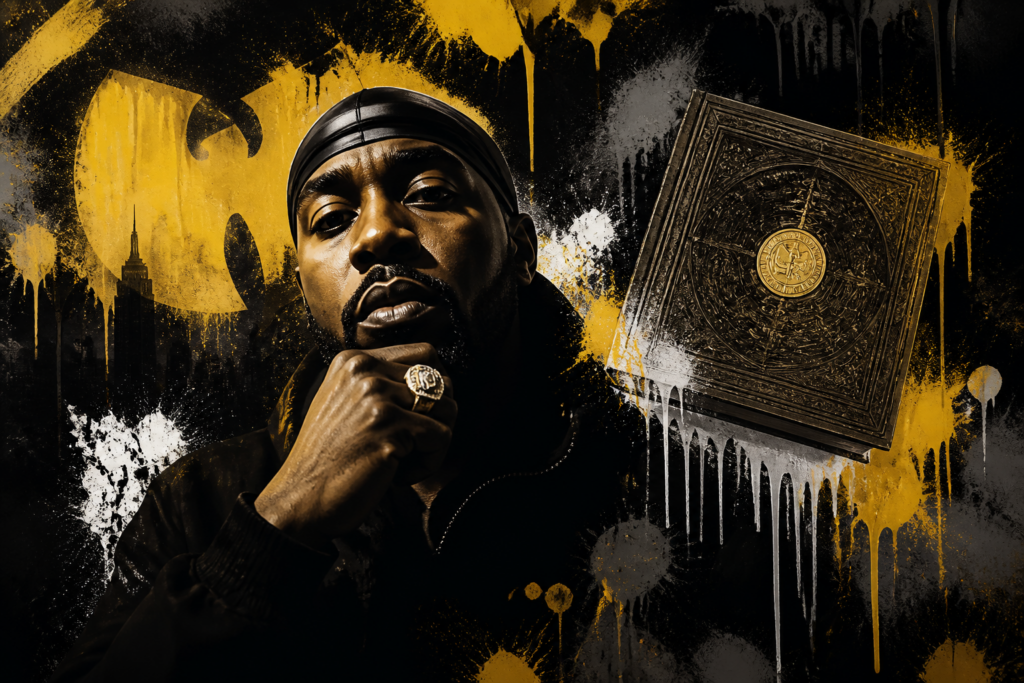 Cover van het unieke Wu-Tang album Once Upon a Time in Shaolin, centraal in de Netflix documentaire The Disciple: A Wu-Tang Fable.