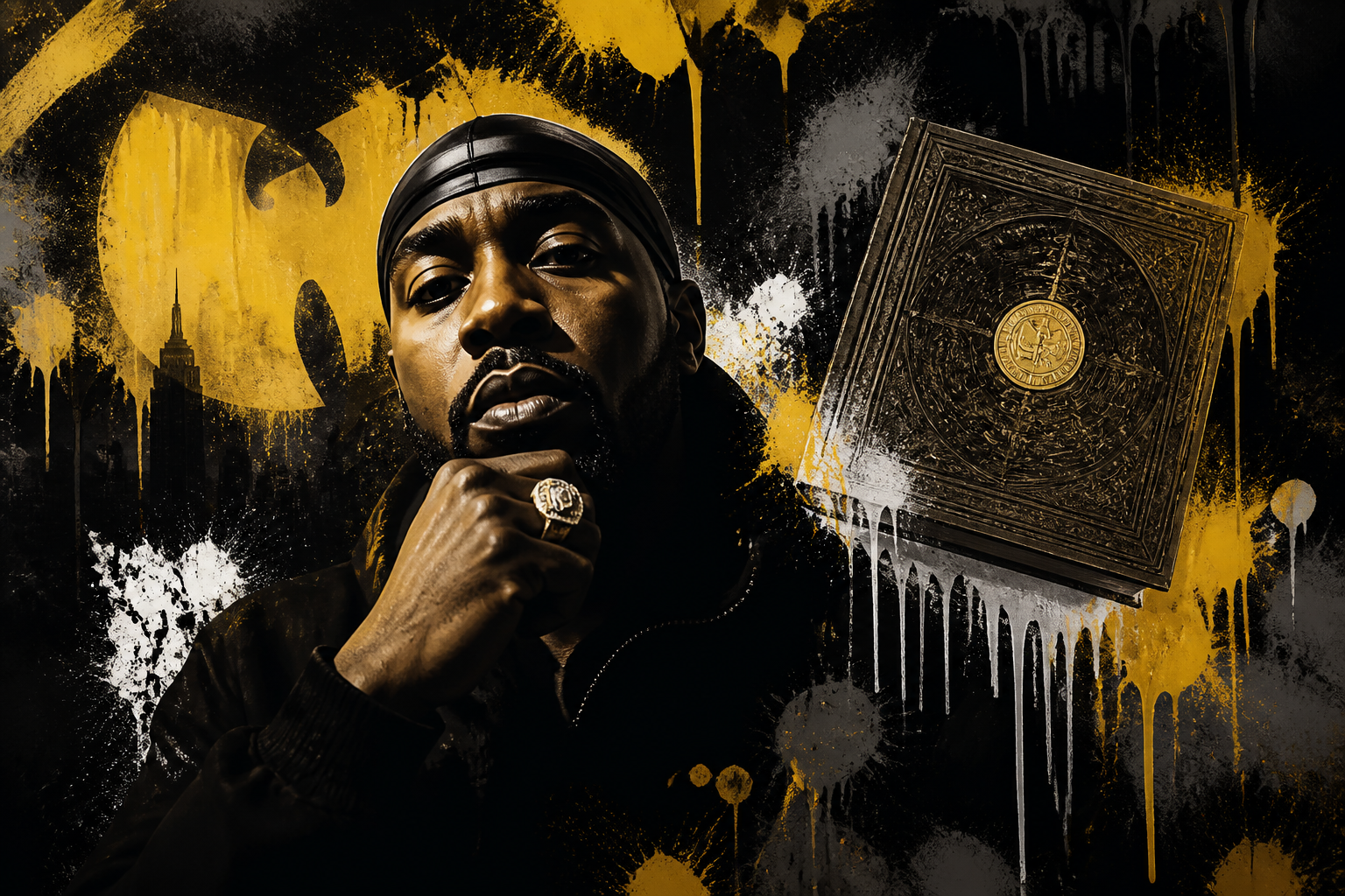 Cover van het unieke Wu-Tang album Once Upon a Time in Shaolin, centraal in de Netflix documentaire The Disciple: A Wu-Tang Fable.